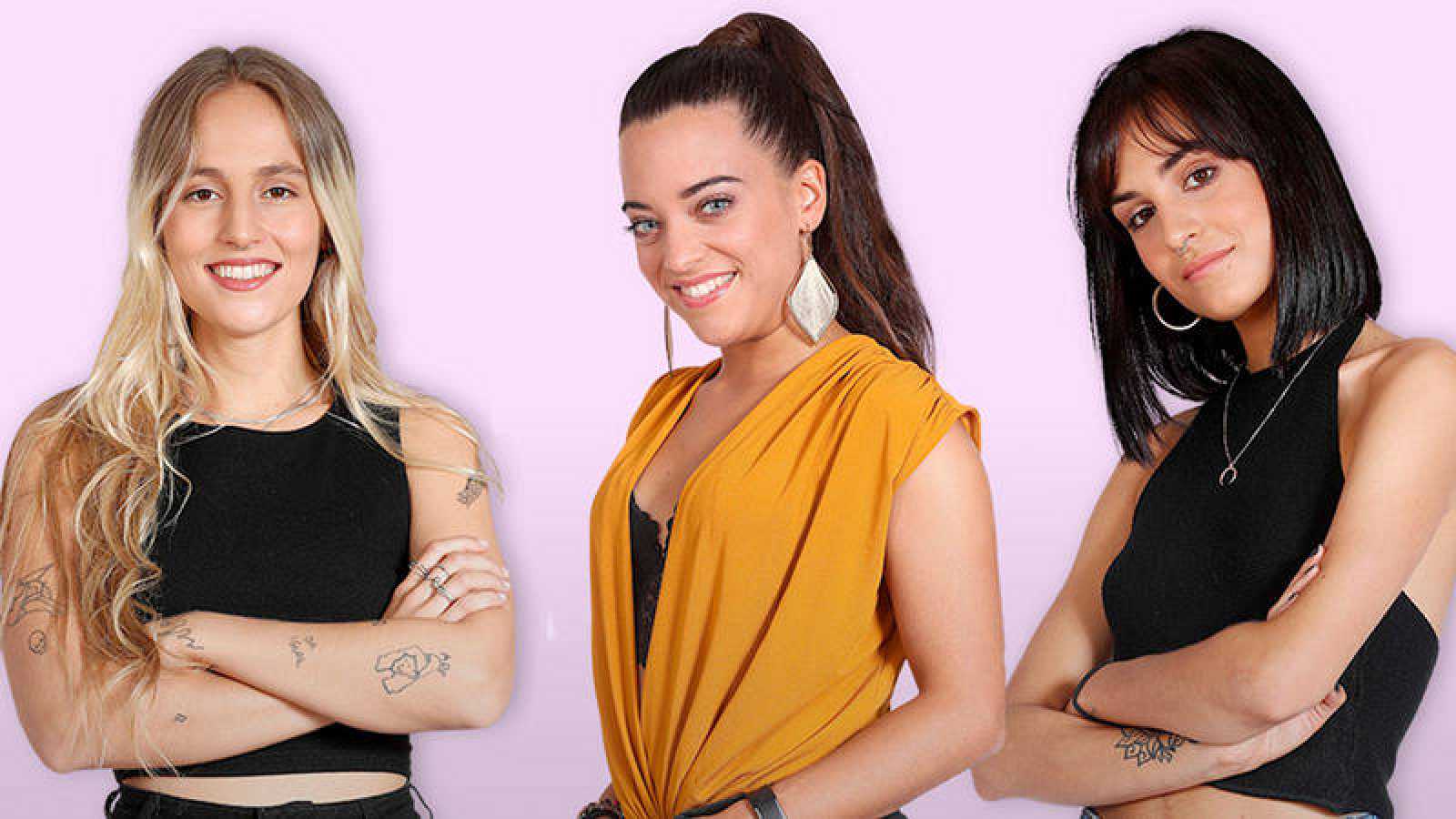 Maria, Natalia y Noelia