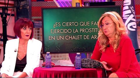 El polígrafo confirma que Fani ha ejercido la prostitución