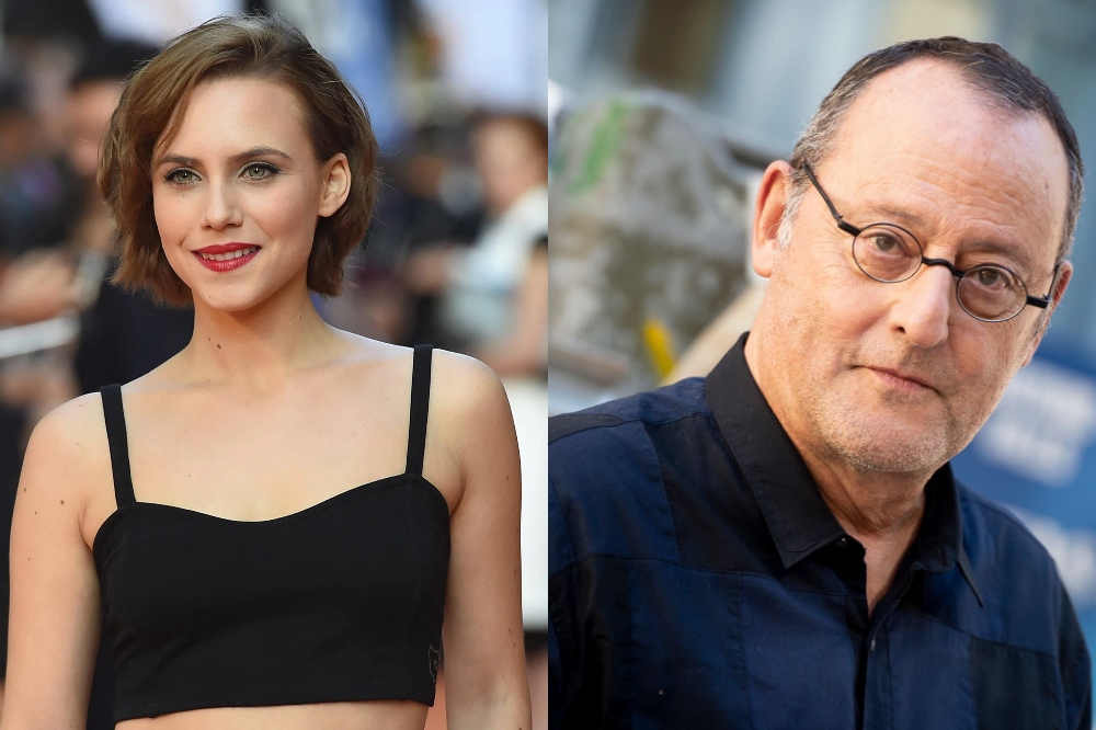 Aura Garrido y Jean Reno