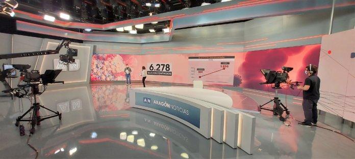 Nuevo plató Aragón TV
