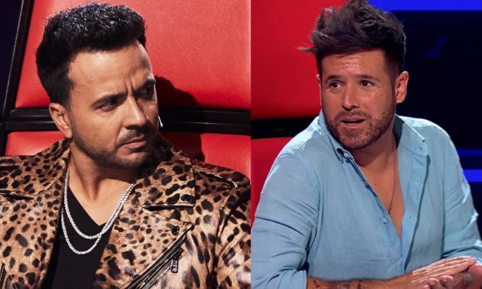Luis Fonsi y Pablo López la voz Luis Fonsi y Pablo López la voz