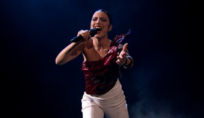 Actuación Blanca Paloma España Eurovisión