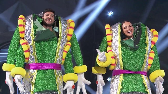 Paula Echevarría Miguel Torres Alienígenas Mask Singer Paula Echevarría Miguel Torres Alienígenas Mask Singer